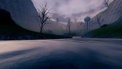 Dissociation, Valley, the river seen from the water